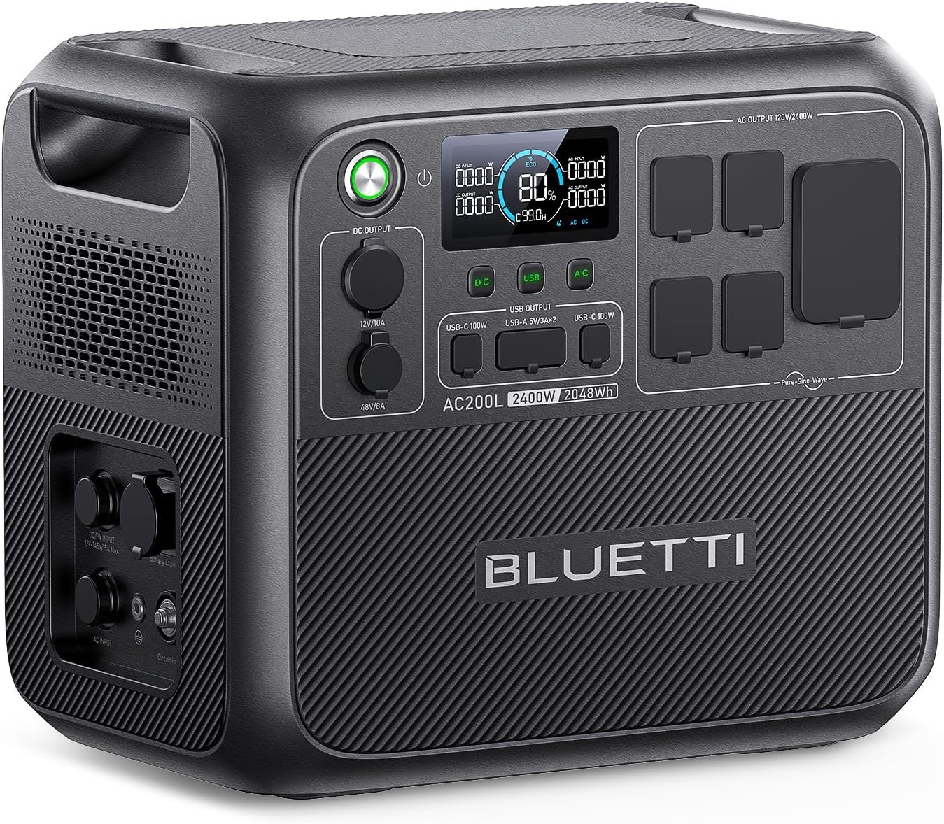 Bluetti AC200L 2048Wh portable power station