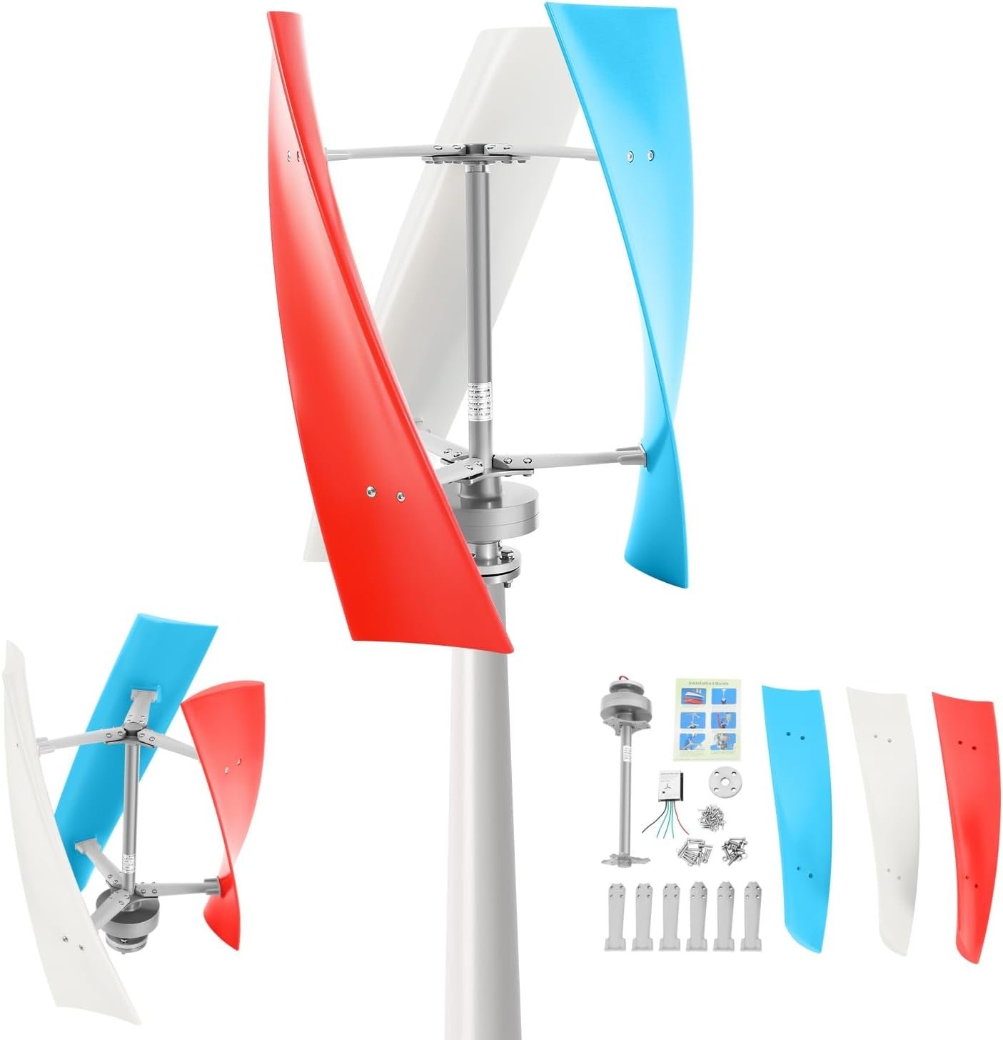 400W vertical helix wind turbine