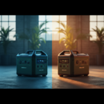 ecoflow delta pro vs bluetti ac200max split lighting comparison
