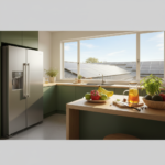 how many solar panels to run a refrigerator bright kitchen with rooftop solar