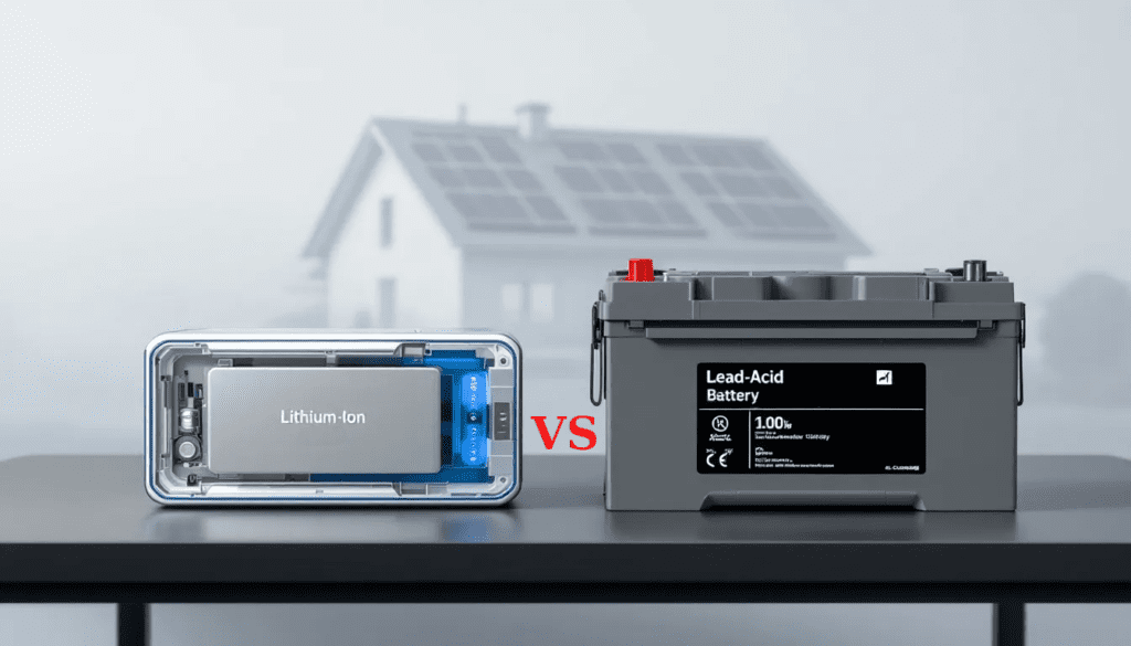 Lithium-Ion Batteries Over Lead-Acid for Home Use