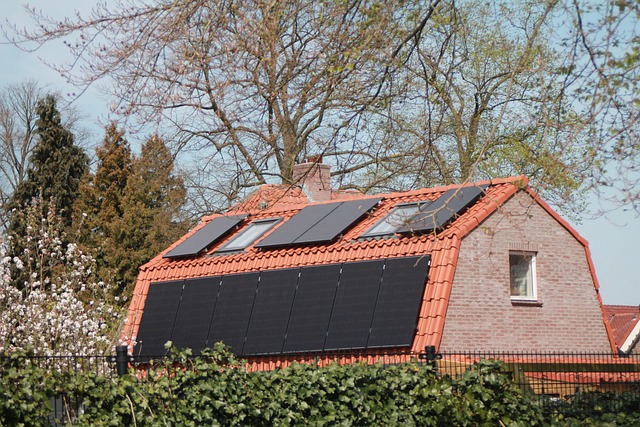 solar panels away from obstruction